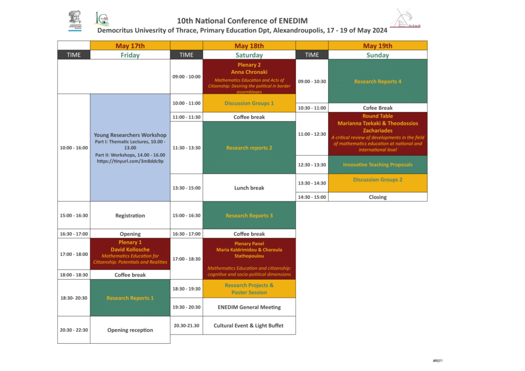 Overall schedule english version